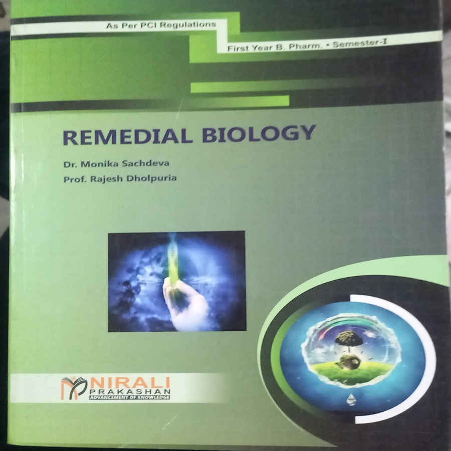 REMEDIAL BIOLOGY 1ST SEM NIRALI - Ashoka Book Depot