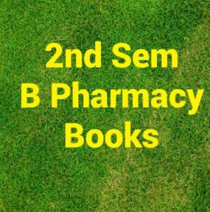 2ND SEM B PHARMACY