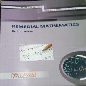 REMEDIAL MATHEMATICS 1ST SEM NIRALI B PHARMACY