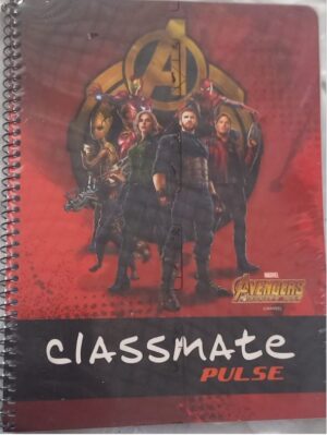 CLASSMATE SPIRAL NOTEBOOK COPY SIZE RS 75