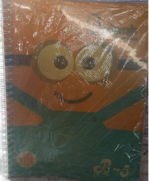 SHRIANSH SPIRAL NOTEBOOK RULLED COPY SIZE RS 120