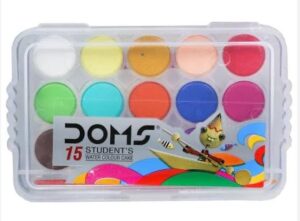 DOMS WATER COLOR CAKE 15 SHADES RS 25 (RACK G2B3)