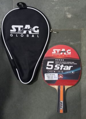 TABLE TENNIS BAT STAG 5 STAR RS 990 (RACK D7)