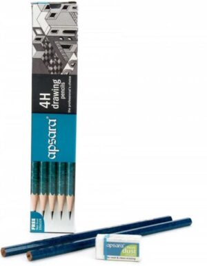 APSARA 4H DRAWING PENCIL RS 7 (RACK G2D4)