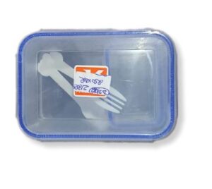 LUNCH BOX SUPER LOCK AND SEAL TRANSPARENT RS 218(RACK G2B2)