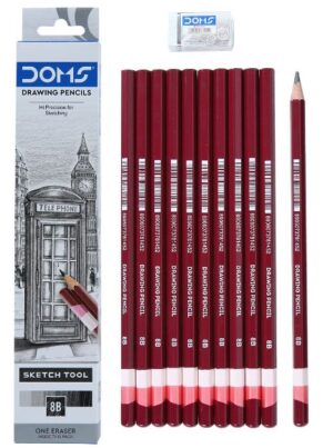 DOMS PENCIL 8B MRP 10 (RACK G2D4)
