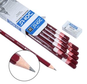 DOMS SHADING PENCIL 4B MRP 6 (RACK G2D4)