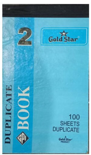 DUPLICATE BOOK NO.2 MRP 60 (RACK G3E1)