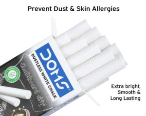 DOMS WHITE CHALK RS 20 (RACK G2L4)