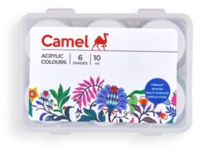 CAMEL FABRIC COLORS 6 SHADES MRP 110 (RACK G2I3)