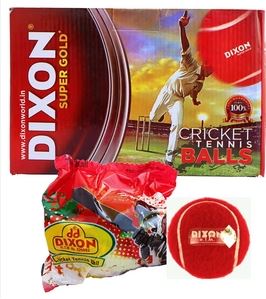 DIXON TENNIS / CRICKET BALL RED MRP 90 (RACK D3)