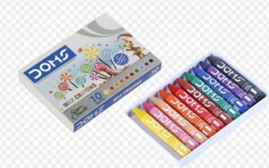 DOMS WAX COLOR MRP 10 (RACK G2G4)