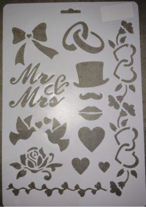 DESIGN STENCIL NO 5 MRP 40 (BOX 10)