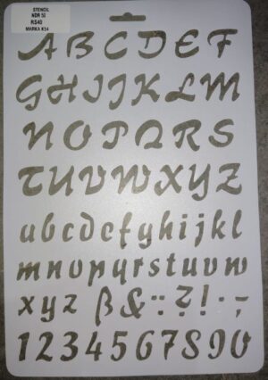 DESIGN STENCIL ABC MRP 40 (BOX 10)