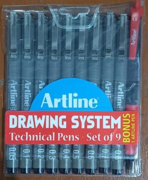 ARTLINE DRAWING SYSTEM TECHNICAL PEN MRP RS 1080 (BOX S1)