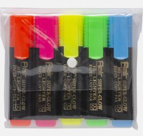 FLAIR SUPER GLOW HIGHLIGHTER MRP 125 (RACK G2J2)