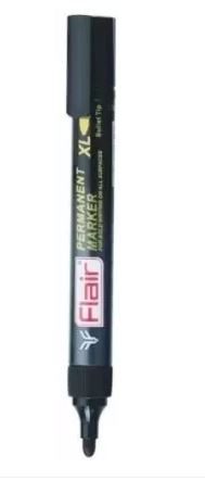 FLAIR PERMANENT MARKER BLACK MRP 20 (RACK G2J2)