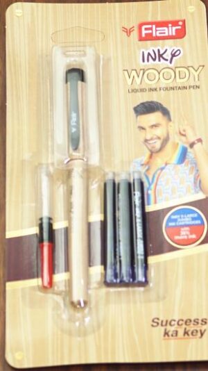 FLAIR WOODY INK PEN MRP 60 (RACK G2F1)