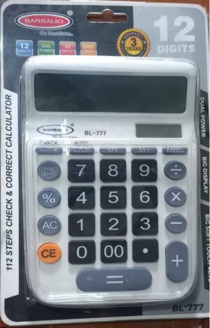 BAMBILIO CALCULATOR BL-777 MRP 620