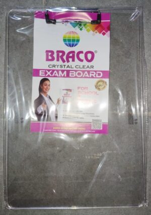 BRACO TRANSPARENT CLIP BOARD MRP 160 (3RD FLOOR)
