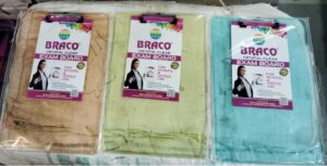 BRACO COLORFUL TRANSPARENT CLIP BOARD MRP 160 (RACK G2K1)