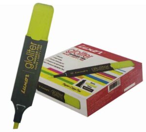 LUXOR HIGHLIGHTER YELLOW MRP 25(RACK G2J2)