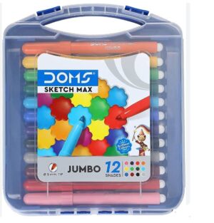 DOMS SKETCH MAX 12 SHADES MRP RS 200 (RACK G2J1)