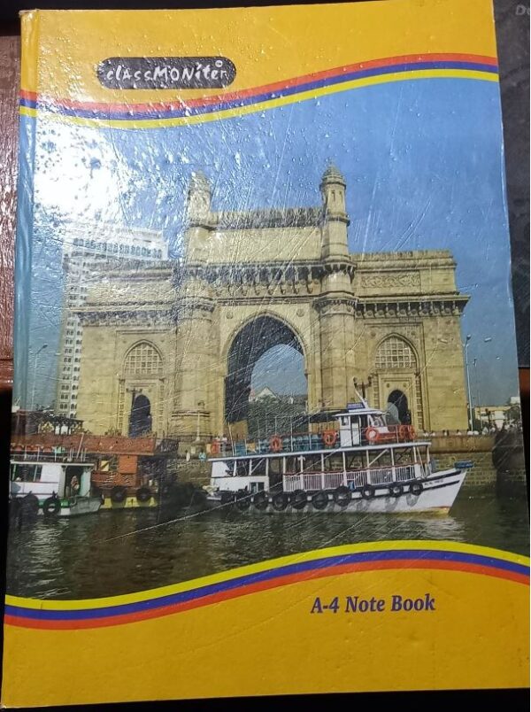CLASS MONITER HARD BOUND A4 NOTEBOOK MRP RS 220