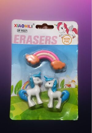 UNICORN ERASER SET MRP RS 70 (BOX 1)