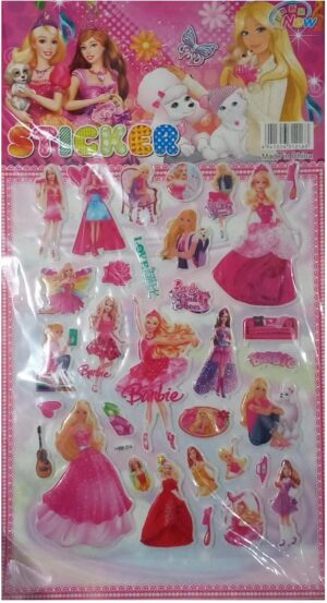 CARTOON STICKER BARBIE MRP RS 50 (BOX 3)