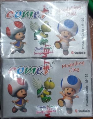 COMET CLAY 4 SHADES MRP RS 20 (RACK G2H4)