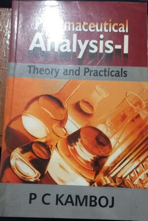 PHARMACEUTICAL ANALYSIS-1 KAMBOJ MRP RS 420