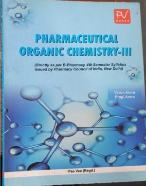 4TH SEM PHARMACEUTICAL ORGANIC CHEMISTRY RS 225