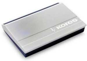 KORES STAMP PAD BLACK MRP RS 45 (RACK G2G4