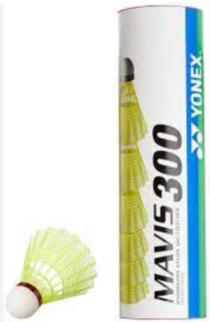 MAVIS SHUTTLE 300 RED BOX OF 6 MRP RS 1040 (RACK D2)