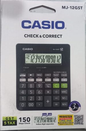 CASIO CALCULATOR MJ-12GST MRP RS 525 (RACK G2 J3)