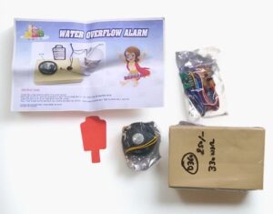 DO IT YOURSELF WATER OVERFLOW ALARM MRP RS 250 (RACK G3K3) BOX 1
