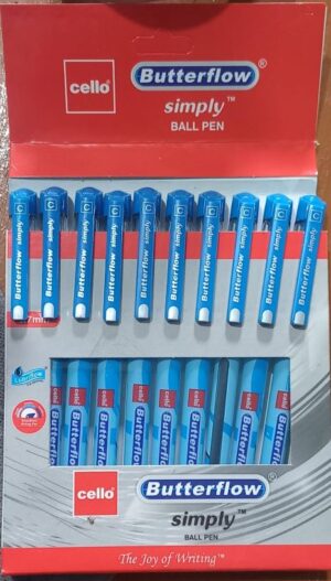 BUTTERFLOW SIMPLY BALL PEN RS 10(RACK G2G3)