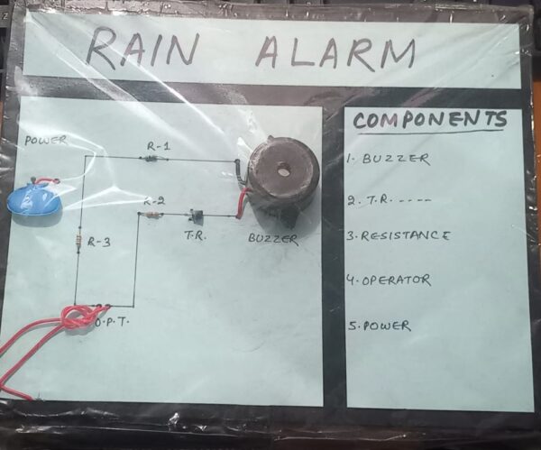 READY MADE PROJECT RAIN ALARM MRP RS 275 (RACK G3K3)