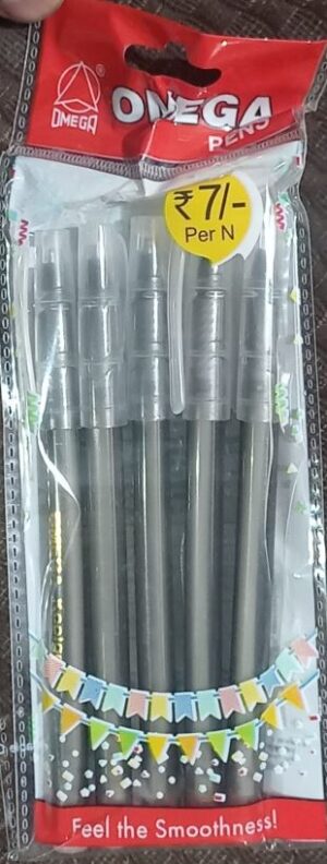 OMEGA KOOL GEL PEN BLACK RS 7 (RACK G2K1)