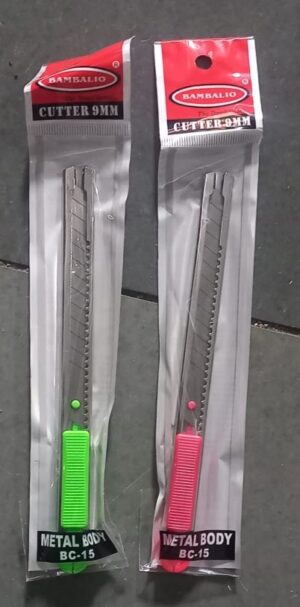 BAMBILIO STEEL CUTTER 9MM (MRP RS 30) RACK G2L3