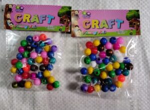 BEADS COLORFUL SMALL PKT MRP RS 35(RACK A2)