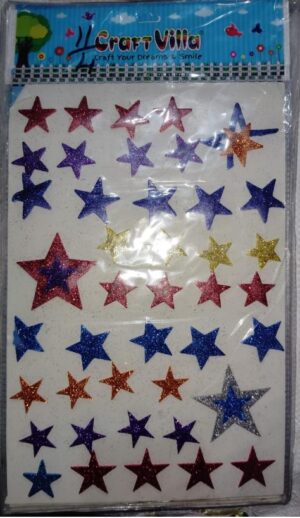 __STAR GLITTER STICKER MRP RS 35 (RACK A3)