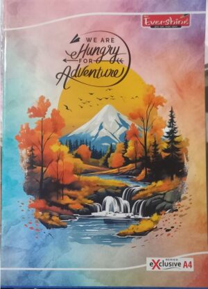 A4 NOTEBOOK EVERSHINE MRP RS 65