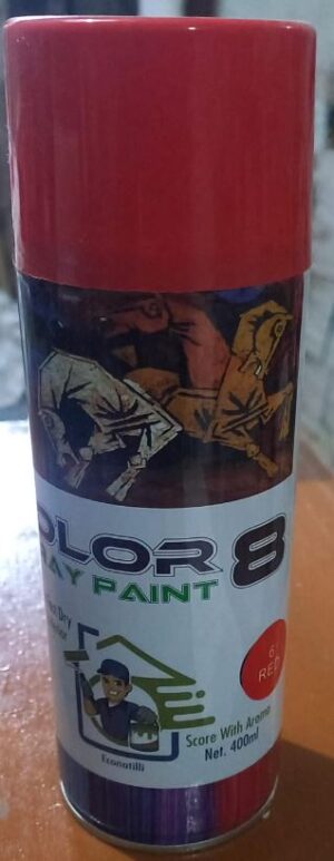 __SPRAY PAINT RED MRP RS 175 (RACK A2)