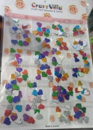 GLITTER STICKER PKT RS 10 (RACK D2)