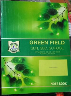 GREEN FIELD HINDI NOTE BOOK MRP RS 45 (STAIR RACK)