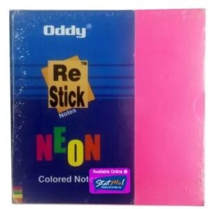 ODDY STICKY NOTES 3 X 3 NEON MIX MRP RS 70 (RACK G2J2)