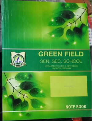 GREEN FIELD 4 LINE NOTEBOOK MRP RS 45 (STAIR RACK)