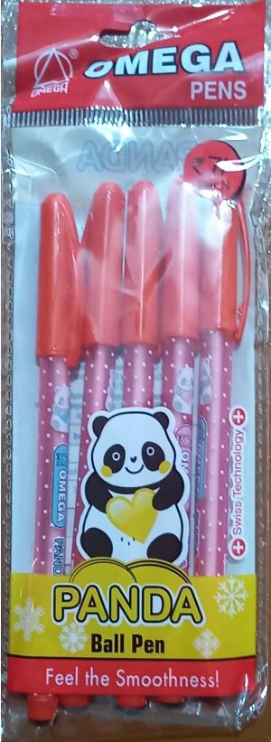 OMEGA PANDA RED BALL PEN MRP RS 7 (RACK G2H1)